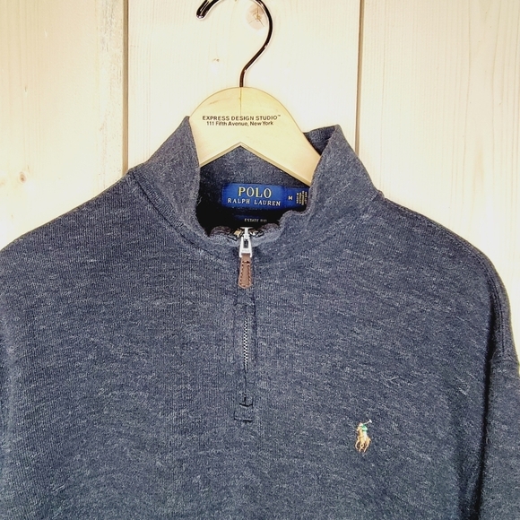 Estate-Rib Quarter-Zip Pullover Polo Ralph Lauren - Picture 6 of 15